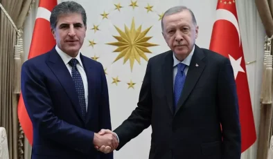 Cumhurbaşkanı Erdoğan – Neçirvan Barzani görüşmesi sonrası ilk açıklama geldi