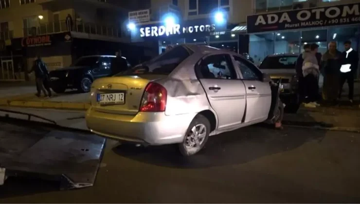 Alanya’da Otomobil Kazasında 1 Ölü, 3 Yaralı